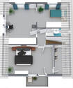 Grundriss Dachgeschoss - 
