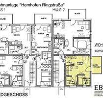 1-Zimmer-Neubau-Eigentumswohnung in Hemhofen