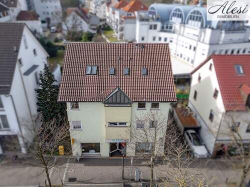 Hausansicht - 1 Zimmer Mehrfamilienhaus, Wohnhaus in Waiblingen