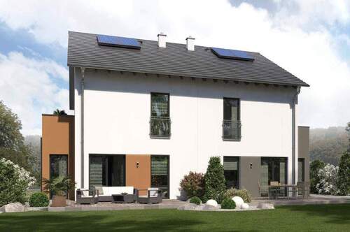 Gartenansicht - Ihr Traumhaus in Berlin Kladow - Ein Zweifamilienhaus nach Ihren Wünschen!