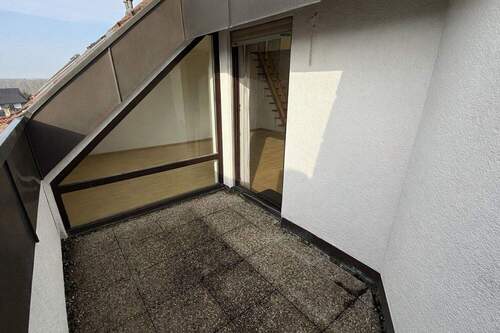 Dachloggia - 2 Zimmer Etagenwohnung in Aichelberg