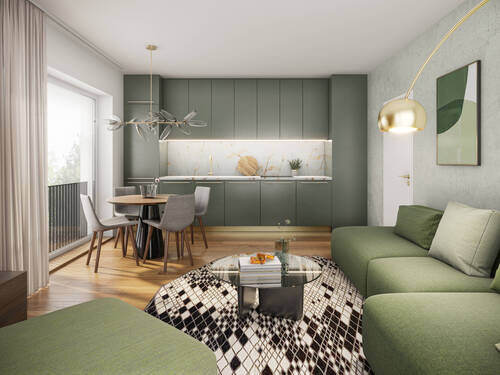 Unverbindliches Wohnbeispiel Kopie - Etagenwohnung mit 94,50 m&sup2; in Leipzig zum Kaufen