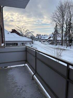 Überdachter West-Balkon - 