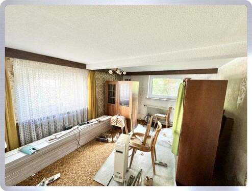 EG Wohnzimmer - 4 Zimmer Einfamilienhaus in Schlangenbad