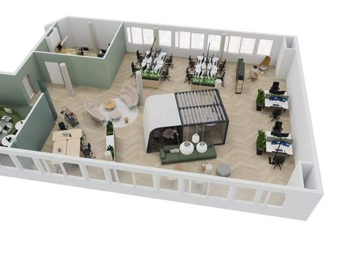 Ausbaubeispiel Büro 1.jpg - 1 Zimmer Büro in Fürth