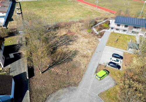 Vogelperspektive - Grundstück in Geiselhöring
