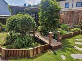 Gartenhütte mit Terasse - 3 Zimmer Etagenwohnung in Au in der Hallertau