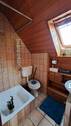 Badezimmer im Dachgeschoss - 