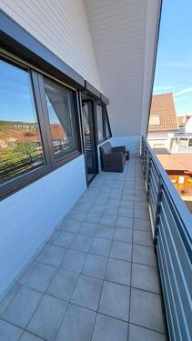 Balkon im Dachgeschoss - 