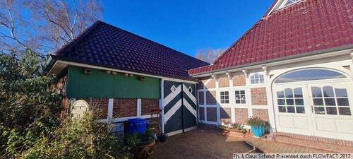 Blick auf die Scheune - 