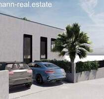 Baugrundstück mit Baugenehmigung in ruhiger Lage - Tisno