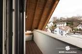 Balkon am Schlafzimmer MAIS-Wohnung - 