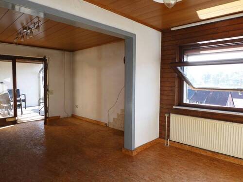 Blick vom Esszimmer - 