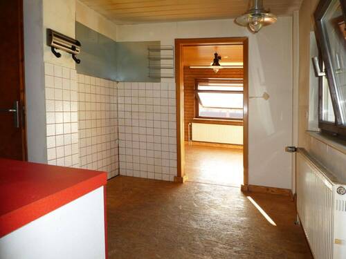 Küche mit Blick zum Esszimmer - 