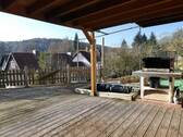 Überdachte große terrasse - 