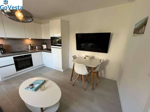 offenes Wohnzimmer - Etagenwohnung mit 48,10 m&sup2; in Mönchgut zum Kaufen