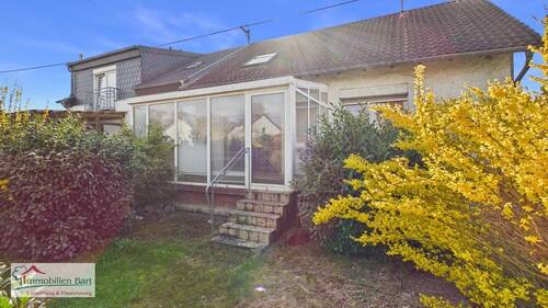 Wintergarten - Doppelhaushälfte mit 125,00 m&sup2; in Mettlach / Orscholz zum Kaufen