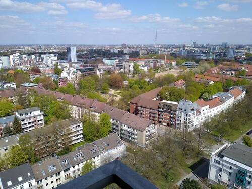 Ausblick Gemeinschaftsbalkon - 