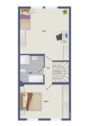 Grundrissskizze Obergeschoss - 