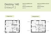 Destiny 140 E2 - Grundrisse - 
