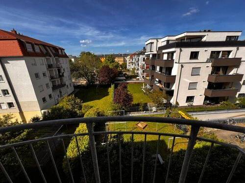 Blick vom Balkon - 