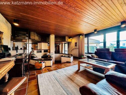 Wohnbereich mit Kamin - 