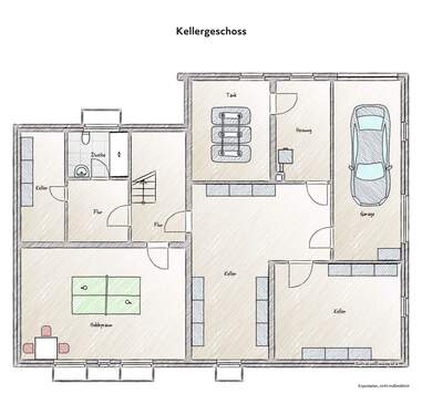 Kellergeschoss - 