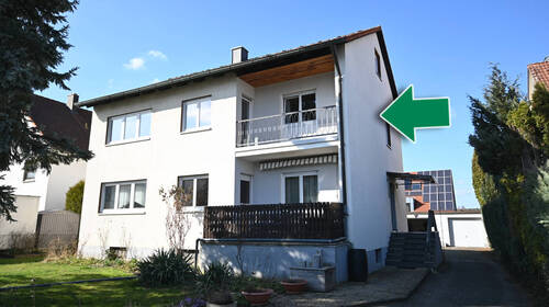 Wohnen im 2-Parteienhaus - Geräumige 3-Zimmer-Wohnung in Neumarkt - Stadtteil Holzheim, Nähe Landesgartenschaugelände