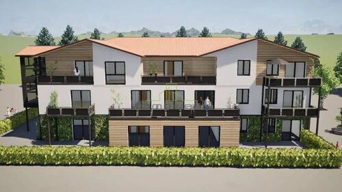 Südansicht - 2 Zimmer Etagenwohnung in Füssen