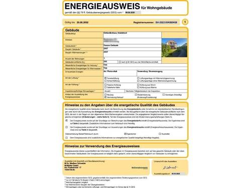 Energieausweis - 