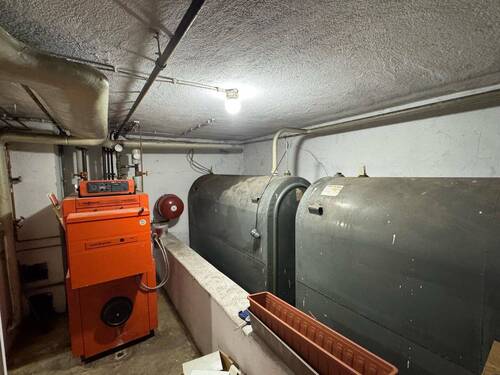 Blick in den Heizraum - 