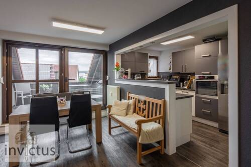 Küche- / Esszimmer - 4 Zimmer Etagenwohnung zum Kaufen in Erligheim