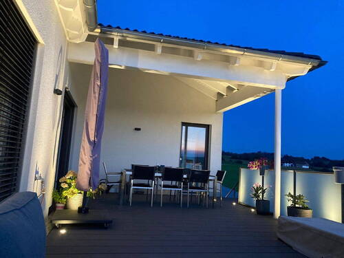 Terrasse bei Nacht - 