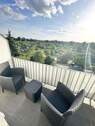 Blick vom Balkon - 2 Zi. Küche Bad ca. 53 m² - 139.000,00 EUR Kaufpreis, ca.  53,00 m² Wohnfläche