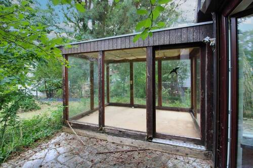 Kaltwintergarten und Terrasse - 