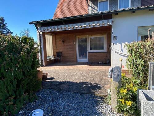 Terrasse - Einfamilienhaus mit 139,90 m&sup2; in Langenzenn zum Kaufen