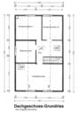 Dachgeschoss-Grundriss - 