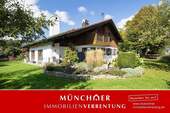 Hausansicht - Wunderschönes Einfamilienhaus mit Einliegerwohnung in idyllischer Lage in Peiting