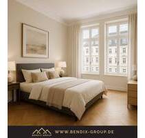 Schicke EG-Wohnung im sanierten Denkmal mit Balkon, moderner Technik & KfW-Förderung I Top Lage - Magdeburg Sudenburg