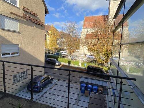 Ausblick Balkon - 
