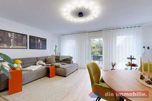 Heller Wohnbereich mit direktem Zugang zur Terrasse - Reihenendhaus mit 115,00 m² in Magdeburg zum Kaufen