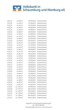 3123 Preisliste S3 - Grundstück in Rinteln