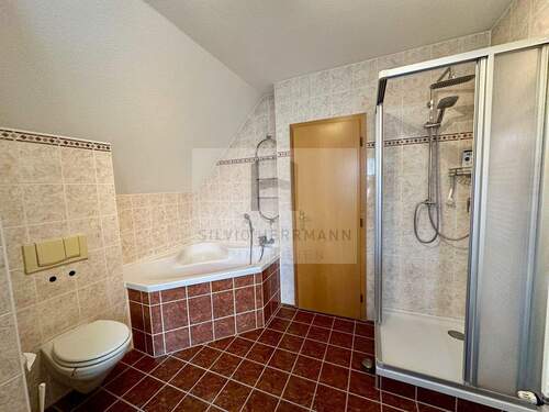 Badewanne und Dusche - 