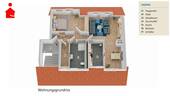 Grundrissvisualisierung - 2 Zimmer Etagenwohnung in Emsdetten