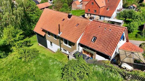 Luftansicht - Einfamilienhaus mit 184,00 m&sup2; in Nörten-Hardenberg / Sudershausen zum Kaufen