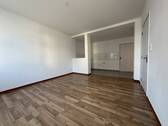 Wohnzimmer/Küche - Gemütliche 3-Raumwohnung - 310,00 EUR Kaltmiete, ca.  53,00 m² Wohnfläche