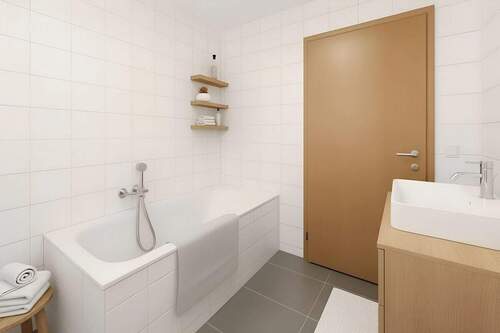 KI-Visualisierung: Badezimmer Obeschoss - 