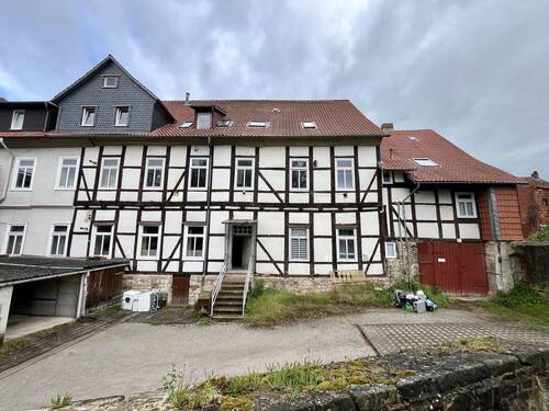 Rückansicht - 1 Zimmer Mehrfamilienhaus, Wohnhaus in Bad Gandersheim
