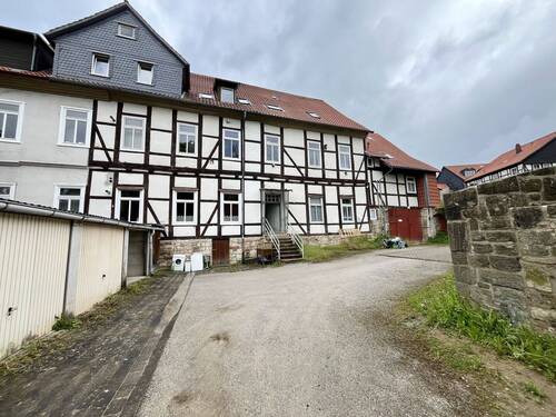Rückansicht - Mehrfamilienhaus, Wohnhaus in Bad Gandersheim zum Kaufen