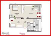 Grundriss Etagenwohnung - 